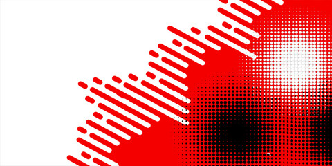 Abstract halftone wave dots background. Futuristic twisted grunge pattern, dots, circles. Vector modern optical pop art texture for posters, business cards, etc. Eps10