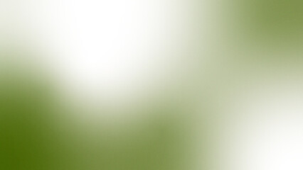 Moss Green - Olive white abstract background. Soft gradient blur with smooth color transition. Fresh minimal texture. Natural light glow. Dreamy ombre blend. Modern digital backdrop. Subtle hazy