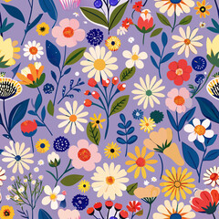 seamless floral pattern
