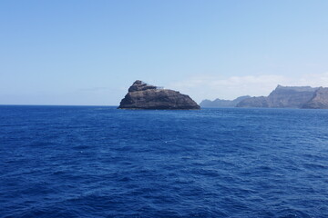 Insel Ilhéu bei Mindelo und São Vicente Kap Verde
