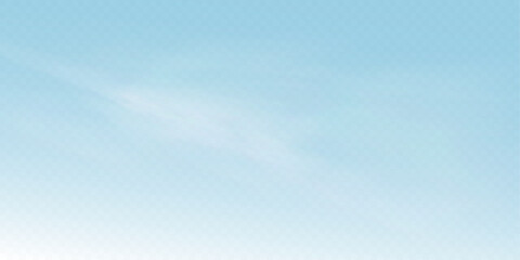 Gentle Morning Sky with Soft White Clouds and Transparent Blue Gradient Atmosphere for Peaceful, Dreamy, and Calm Background Design or Natural Scene