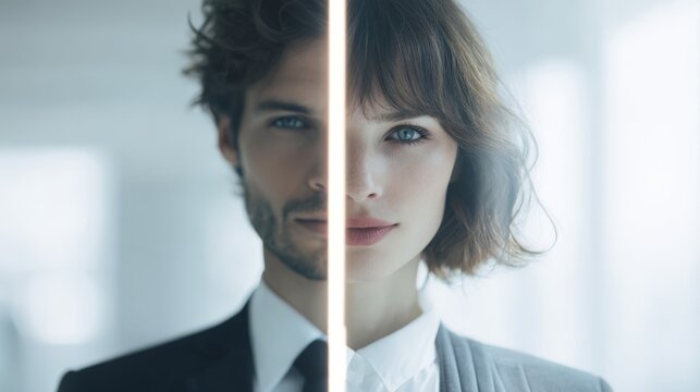 Dual Identity: A Portrait of Modern Gender Fluidity