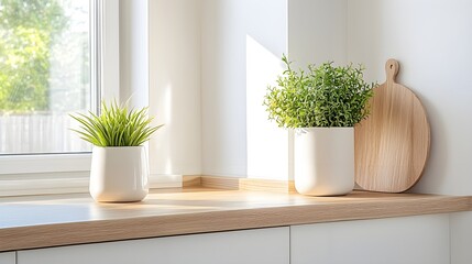 a plant in a pot on a window sie