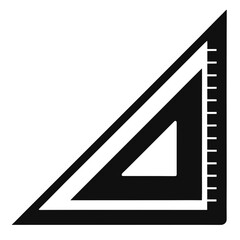vector illustration of a triangle
