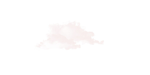 Soft White Cloud Texture: Abstract Background on transparent background