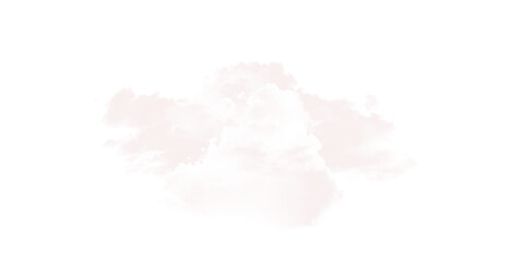 Abstract White Cloud Texture: Background for Design Projects on transparent background