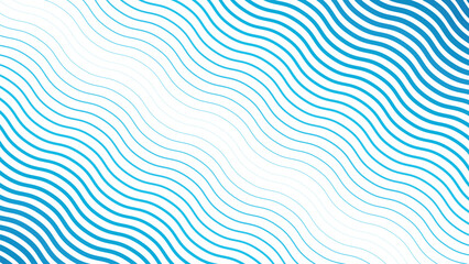 Sky blue stripes wavy line pattern background for modern abstract fabric wallpaper and digital design