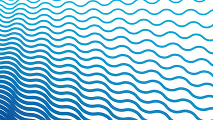 Sky blue stripes wavy line pattern background for modern abstract fabric wallpaper and digital design