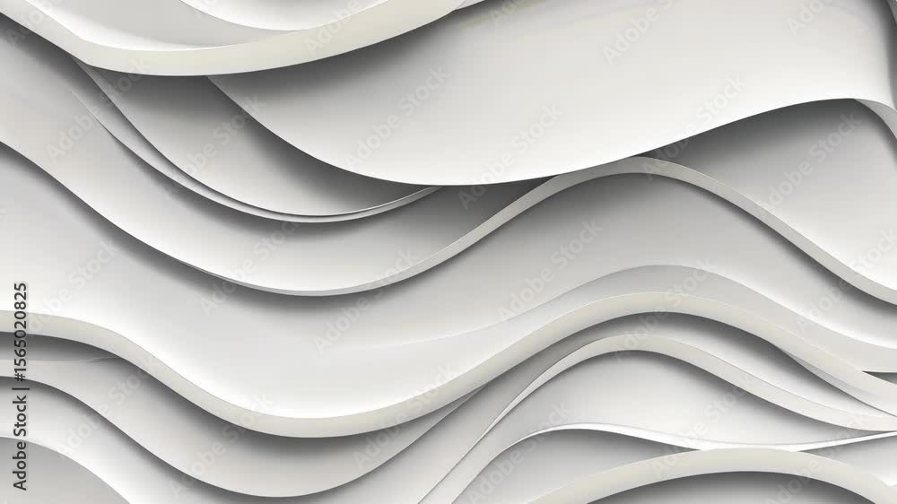 Poster discover the intricate details of layered wave patterns that create a soothing aesthetic and enhance