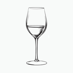 glass of wine
