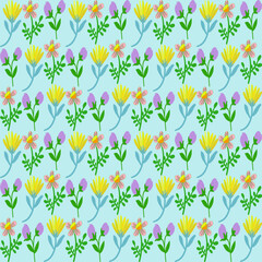 seamless floral pattern