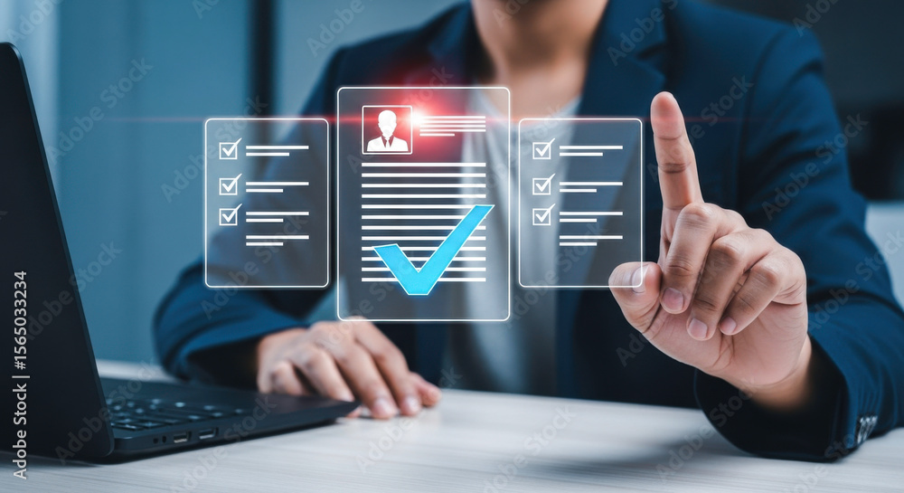 Poster digital transformation checklist business process automation technology management solutions service