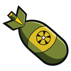 Atomic Bomb Illustration