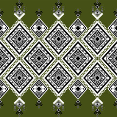 Abstract geometric ethnic pattern design. Aztec fabric carpet mandala ornament ethnic chevron textile decoration wallpaper. Tribal boho native ethnic turkey traditional embroidery vector background