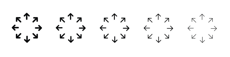 Capacity icon vector in editable stroke linear pictogram