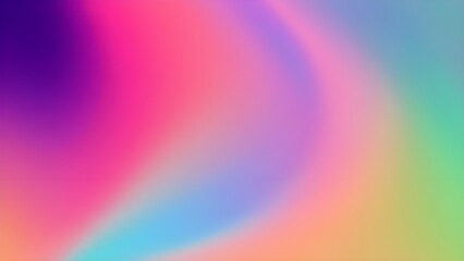 Vibrant abstract gradient background with smooth transitions of purple pink blue and green