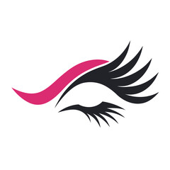 Eyelashes Logo Design Vector  Elegant Free Logo Template for Beauty and Cosmetic Branding