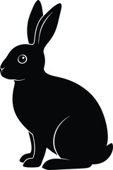 Rabbit Silhouette Icon