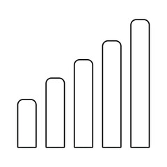 mobile signal icon design image