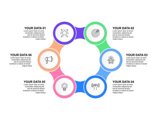Pie Chart Infographic for Data Visualization and Business Analysis