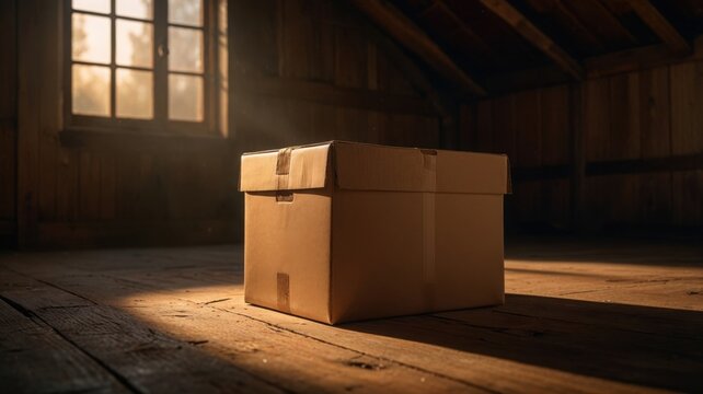 Mysterious Box in Attic