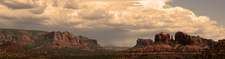 Panorama Red Rock Country surrounding Sedona Arizona