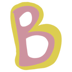 Unique Ugly Font Abjad