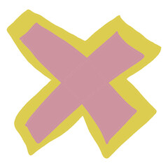 Obraz premium hand drawing unique ugly abjad font 