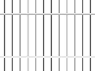 Minimalist Metal prison bars vector illustration