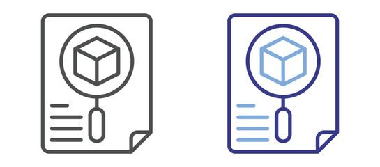 Material Information Icon Color