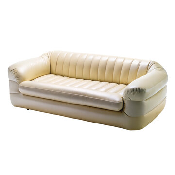 inflatable couch png air sofa PNG blow-up couch PNG portable inflatable seating PNG transparent background image