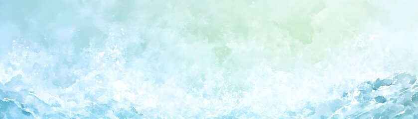 Delicate, light blue and pale green abstract texture.