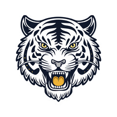 Obraz premium tiger head vector