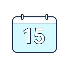 15 date calendar