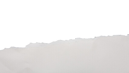 torn or ripped white paper isolated on transparent png background,realistic torn paper edges,Torn...