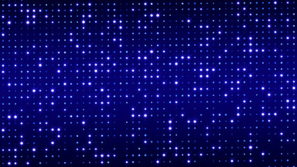 abstract blue bokeh lights wall  shiny glitter particles , new year and christmas and concert social media background