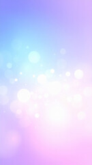 Obraz premium Abstract fluid gradient background with soft bokeh lights, smooth color blend, (purple, pink, blue), elegant dreamy atmosphere, clean composition, designed for overlaying text or icons.