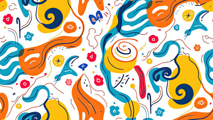 abstract seamless pattern