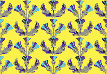 Seamless vector pattern, rapport, repeating pattern, wallpaper