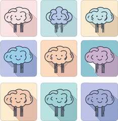 Cute cartoon sheep and lambs frolic in a seamless weather pattern with fluffy clouds, sun, rain, and snow, perfect for a whimsical nature design