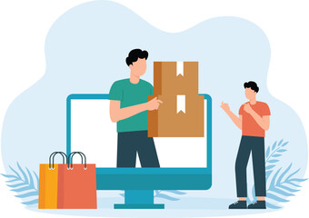 Fototapeta premium Product transfer