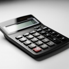 calculator on white background