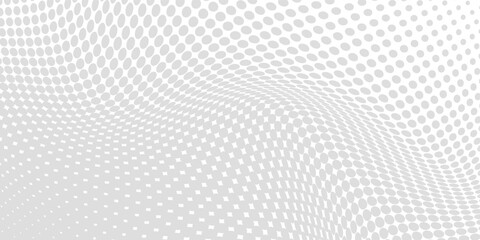 Set of halftone dots gradient pattern texture isolated on white background. Straight dotted spots using halftone circle dot raster texture. Vector blot half tone collection.