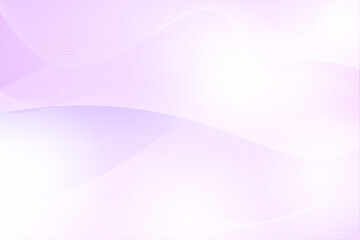 ほんわかした紫のグラデーション背景と流れる光の線