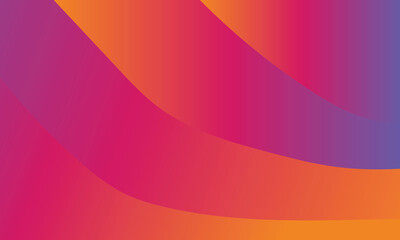 Abstract orange, pink and purple wave background