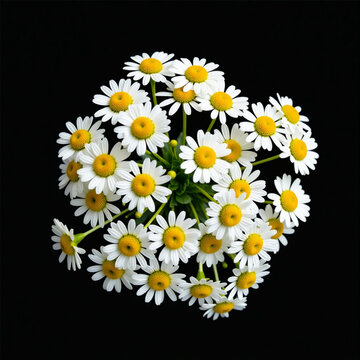 Ai genarate falower daisy, nature, desgine