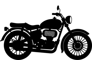 vintage car silhouette