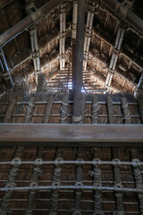 竪穴住居の内部の構造