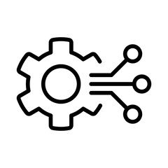 Workflow and production concept icon