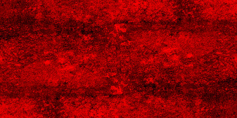 Abstract red grunge background with copy space. Dark red slate background toned classic color. old red color wall background texture. dirty rustic fire red texture.